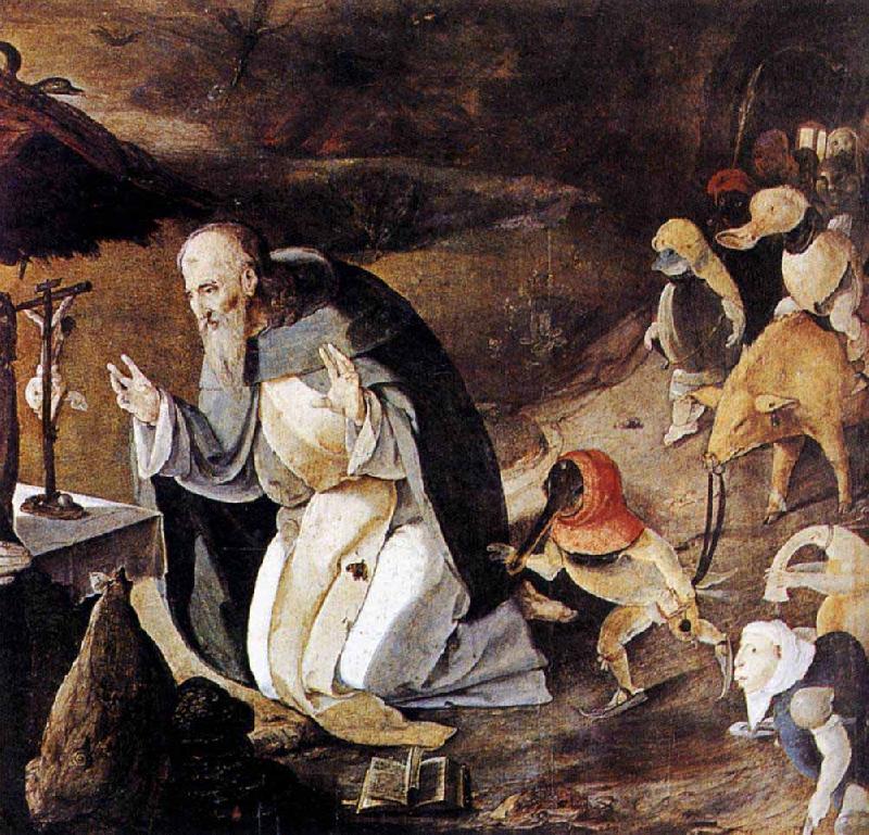 The Temptation of St Anthony, Lucas van Leyden
